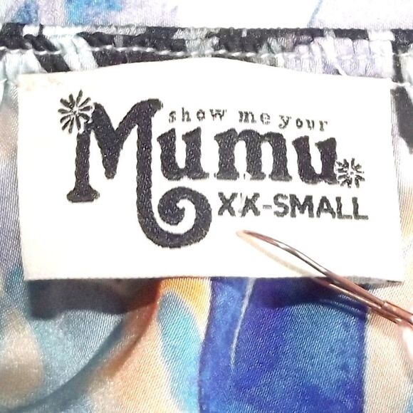 new SHOW ME YOUR MUMU Maxi Dress, XXS, Minty Floral, Heather Halter, Tall Vent - Picture 12 of 16